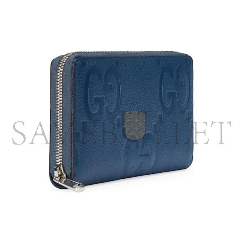 GUCCI JUMBO GG ZIP AROUND WALLET 739484 (19*10.5*2.5cm)